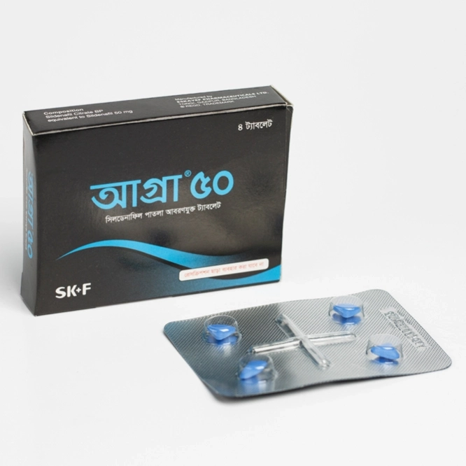 Aggra-50 (4 Tablet 1 strip)